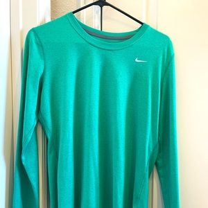 Women’s Teal Large Nike Dri-Fit Top